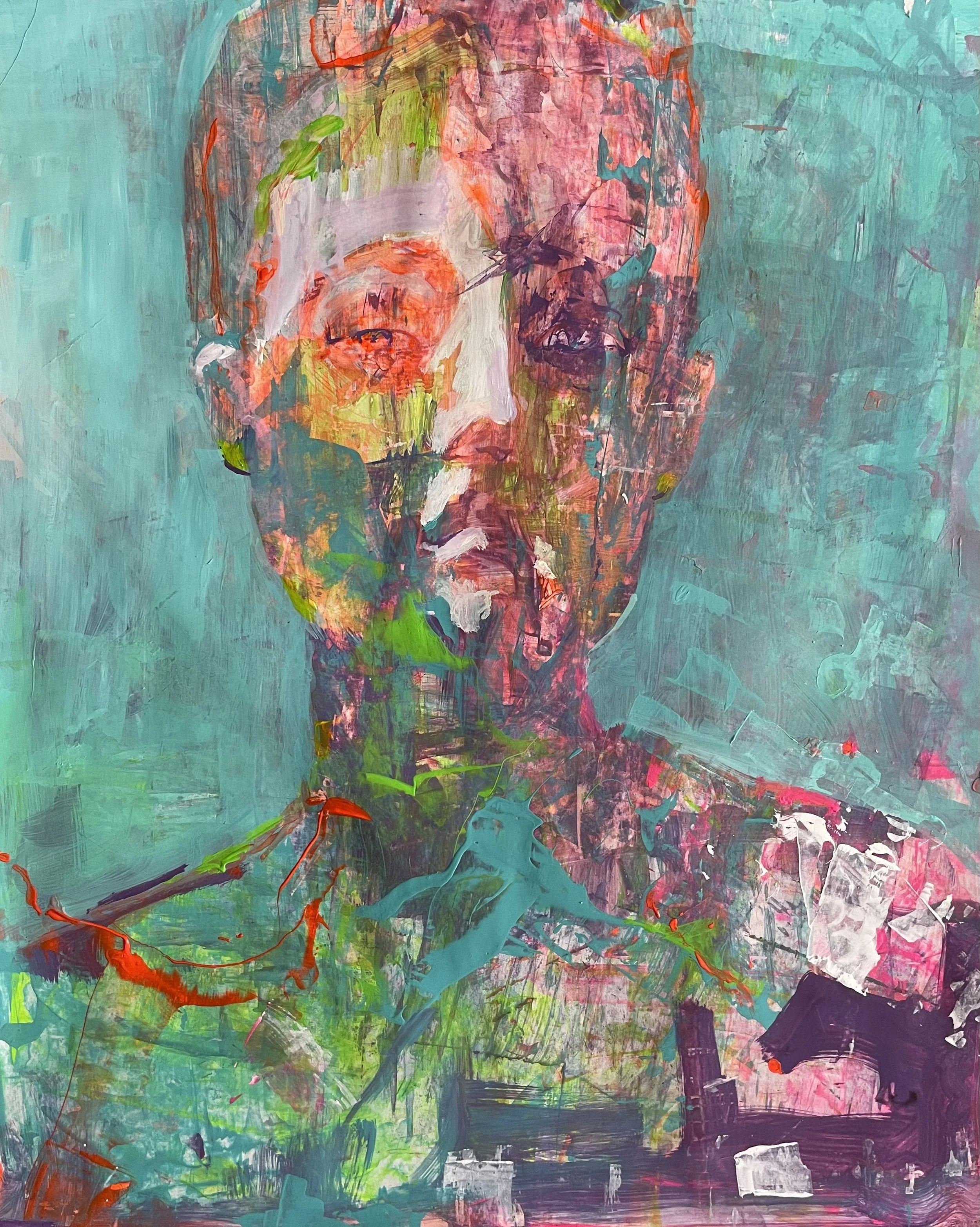 Abstract Portrait by Martha Escondeur