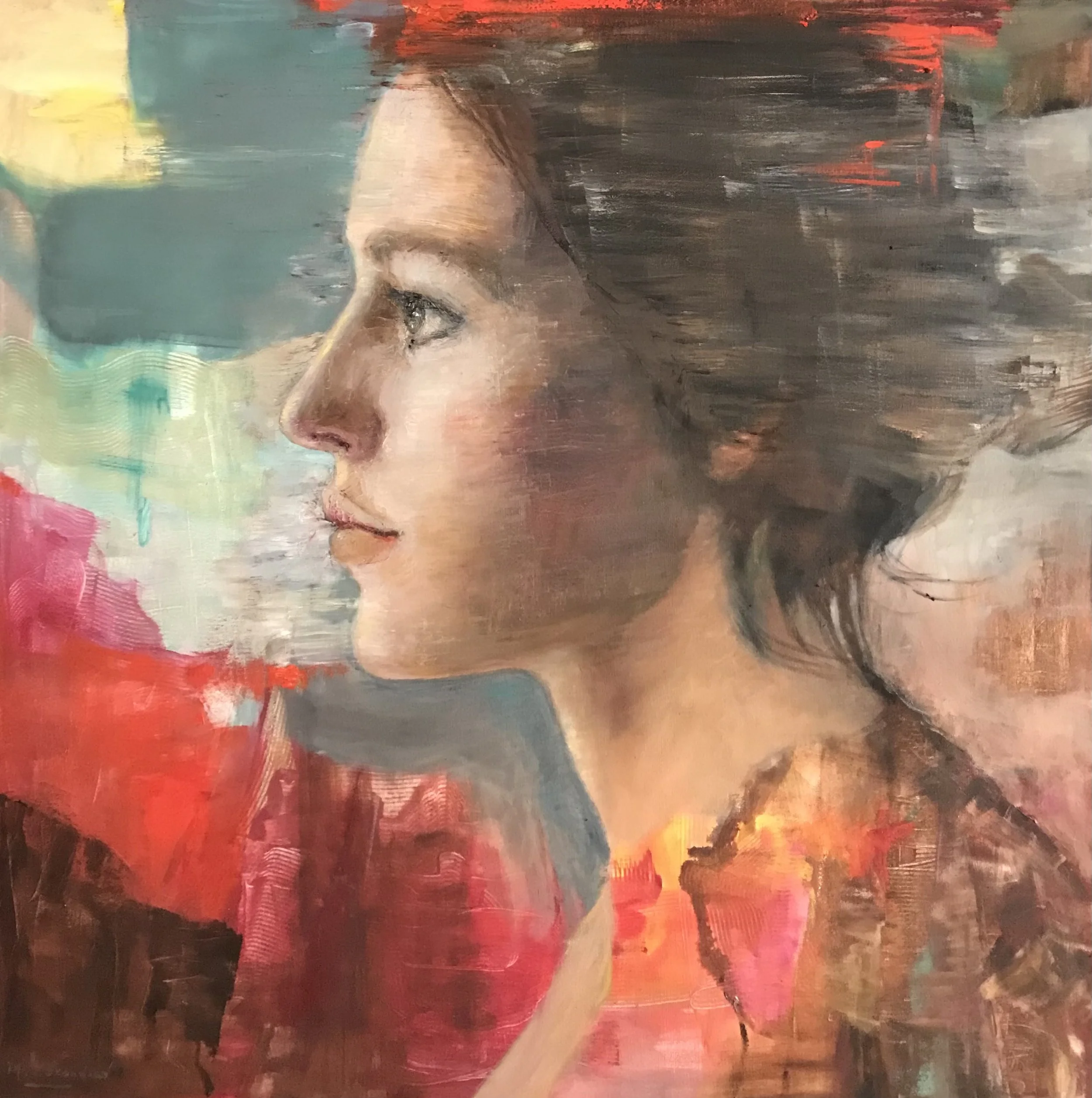 Profile of a Woman by Martha Escondeur