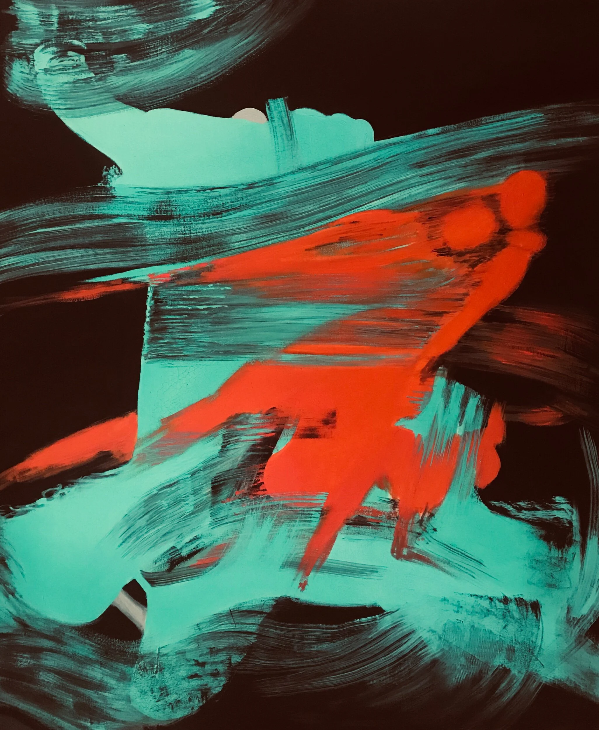 Dynamic Embrace by Martha Escondeur