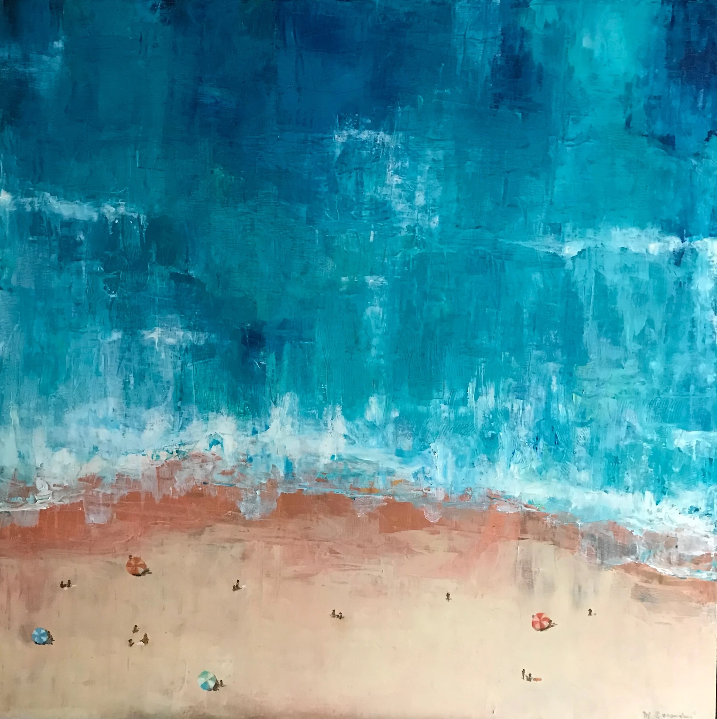 Beachscape by Martha Escondeur