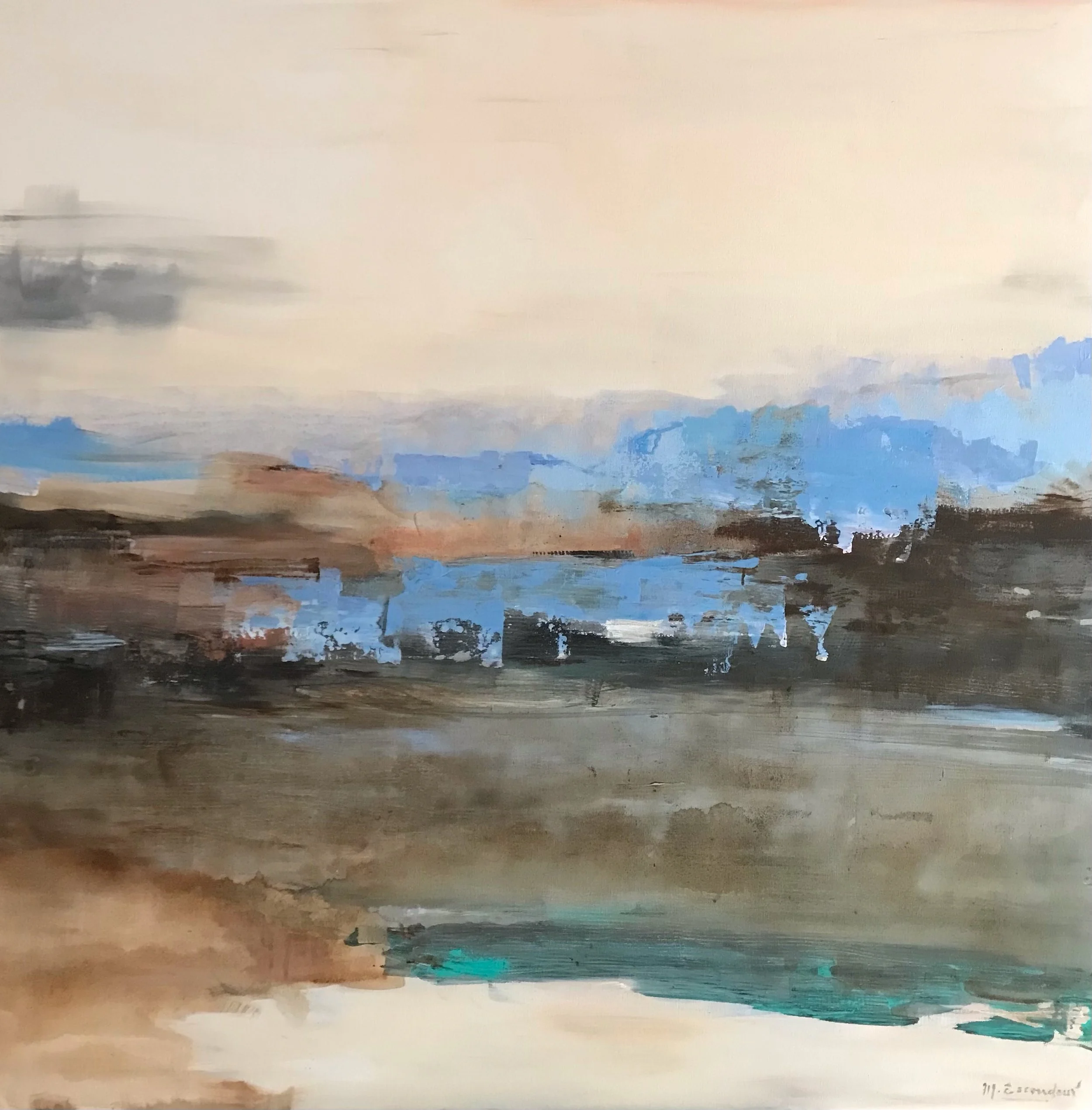 Abstract Landscape by Martha Escondeur