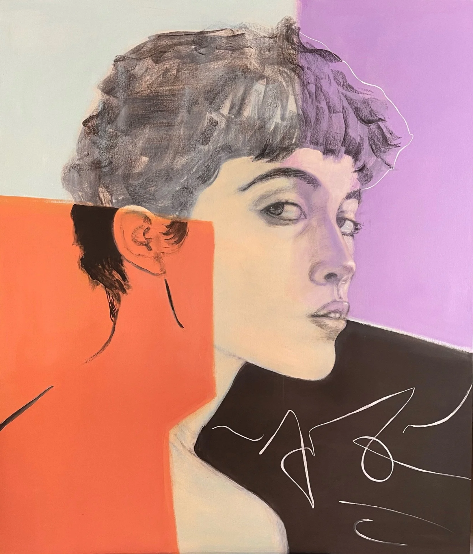 Fragmented Profile by Martha Escondeur