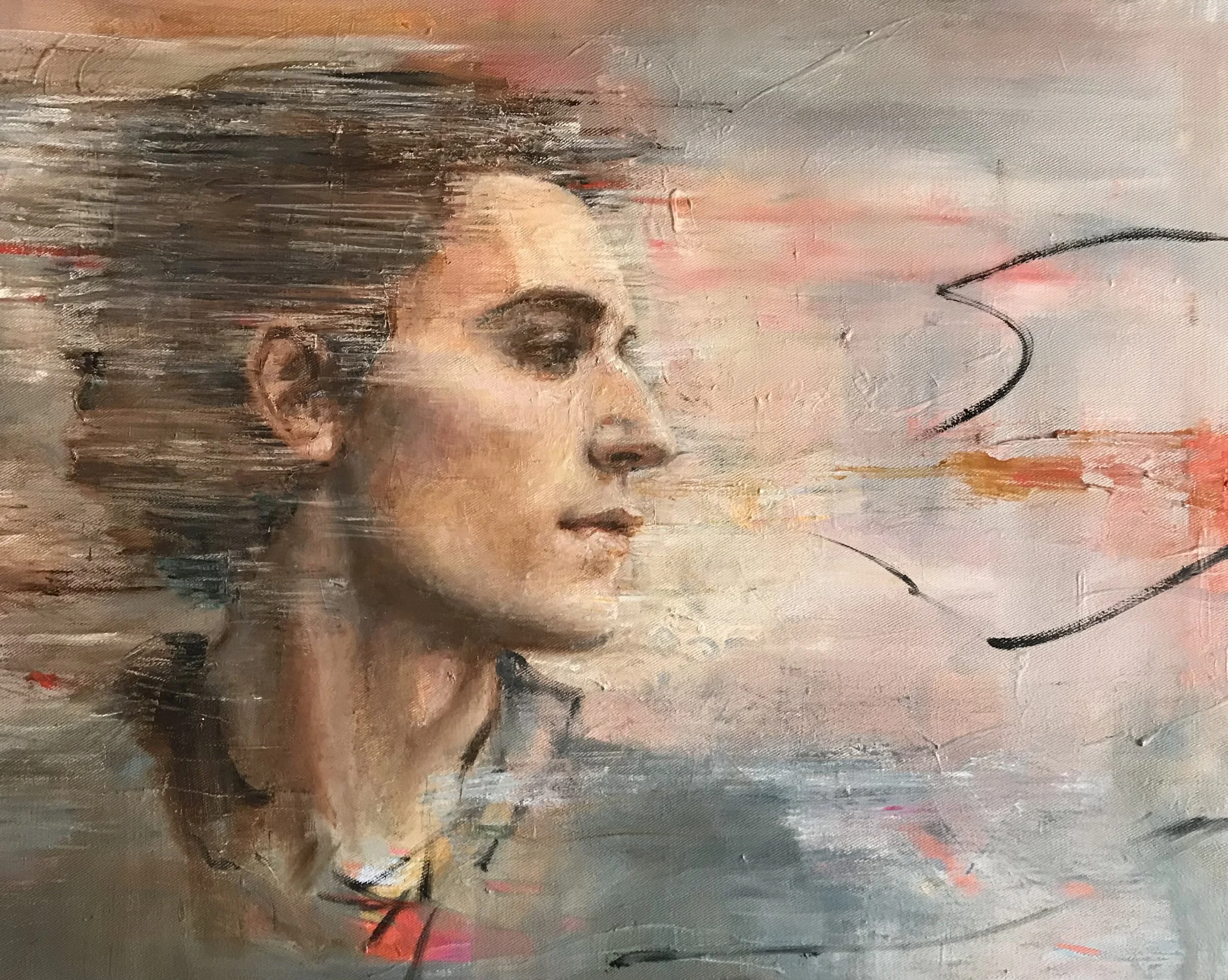 Profile in Motion by Martha Escondeur