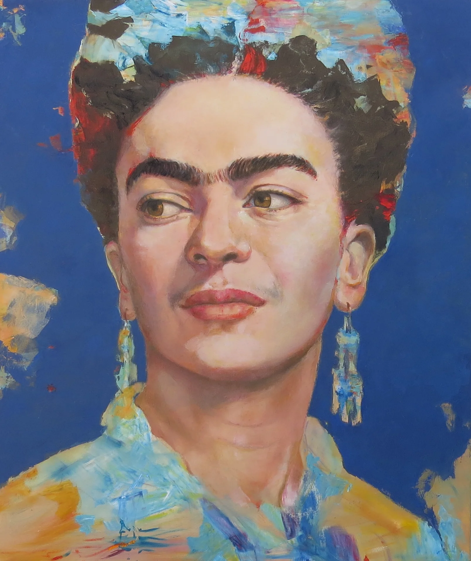 Frida Portrait by Martha Escondeur