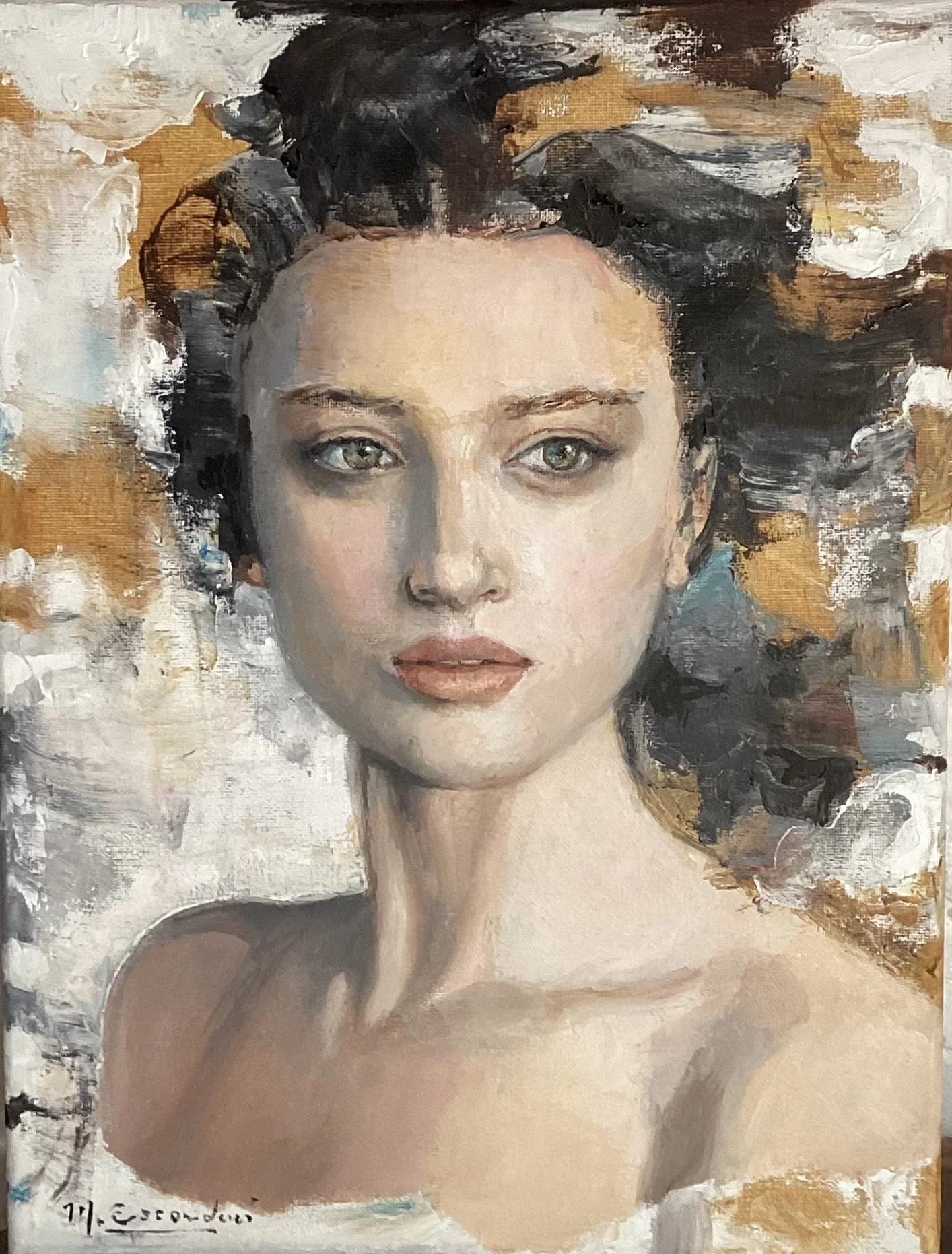 Portrait of a Woman by Martha Escondeur