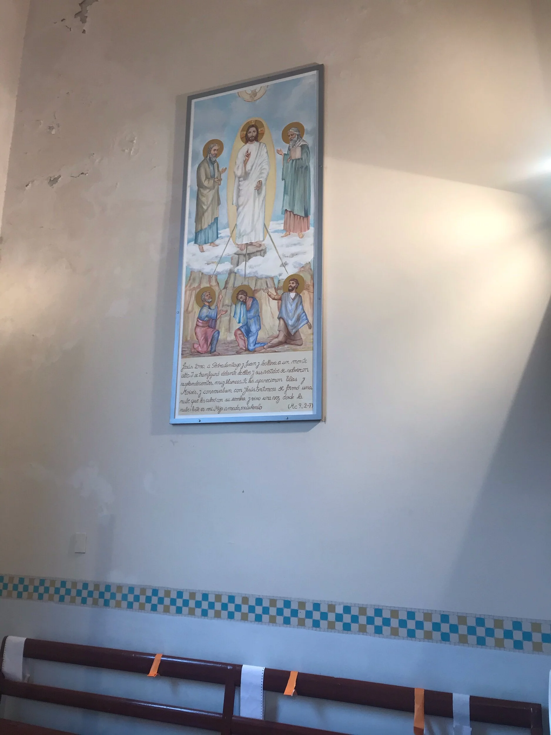 The Transfiguration of Jesus by Martha Escondeur