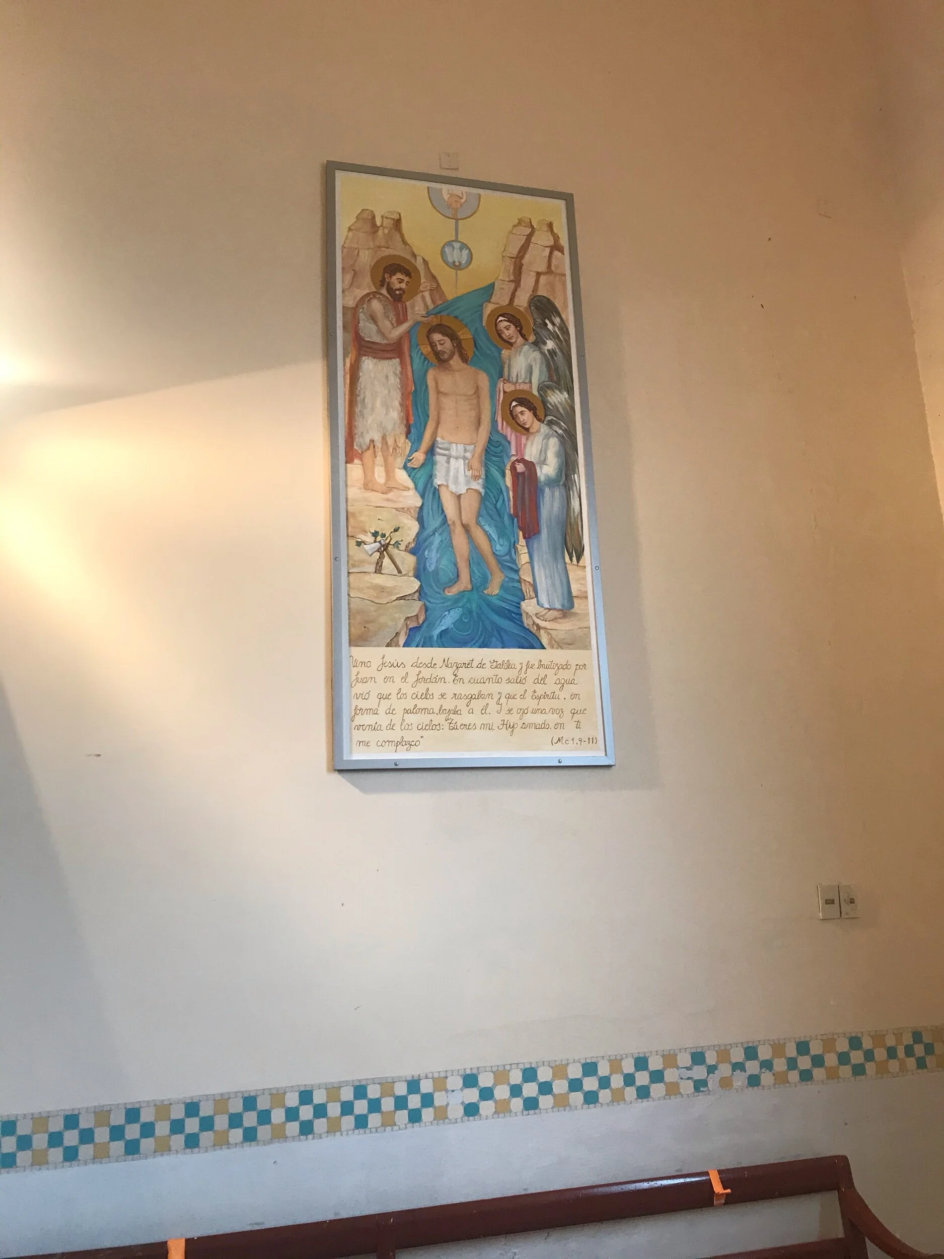 Baptism of Jesus by Martha Escondeur