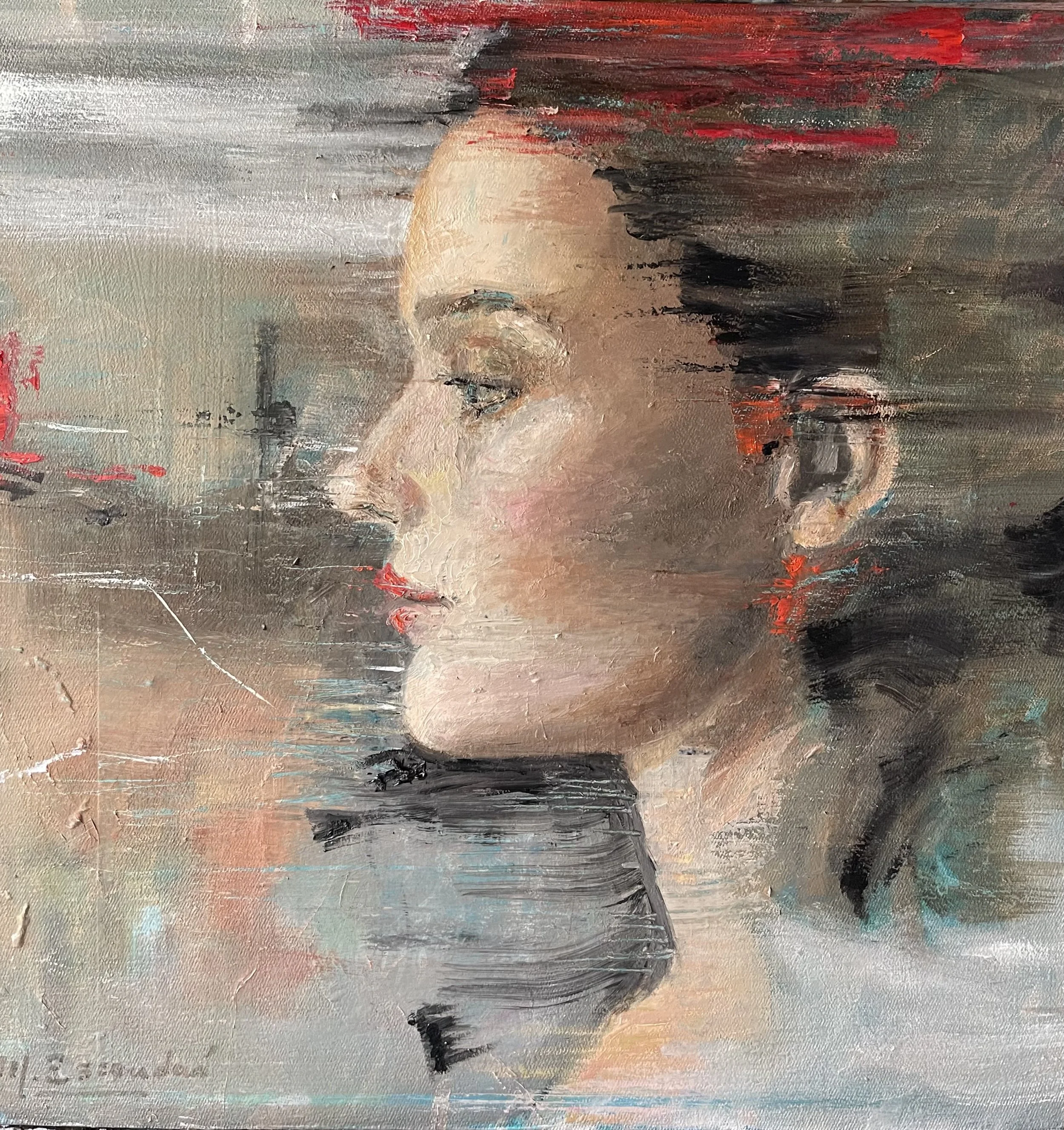 Profile of a Woman by Martha Escondeur