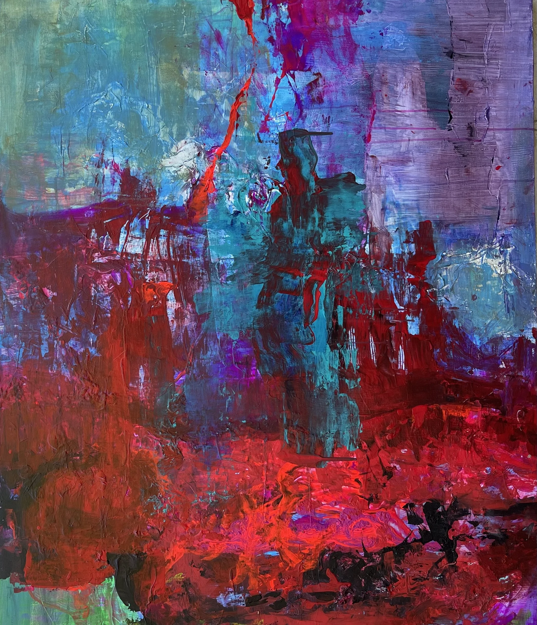 Abstract Vibrance by Martha Escondeur