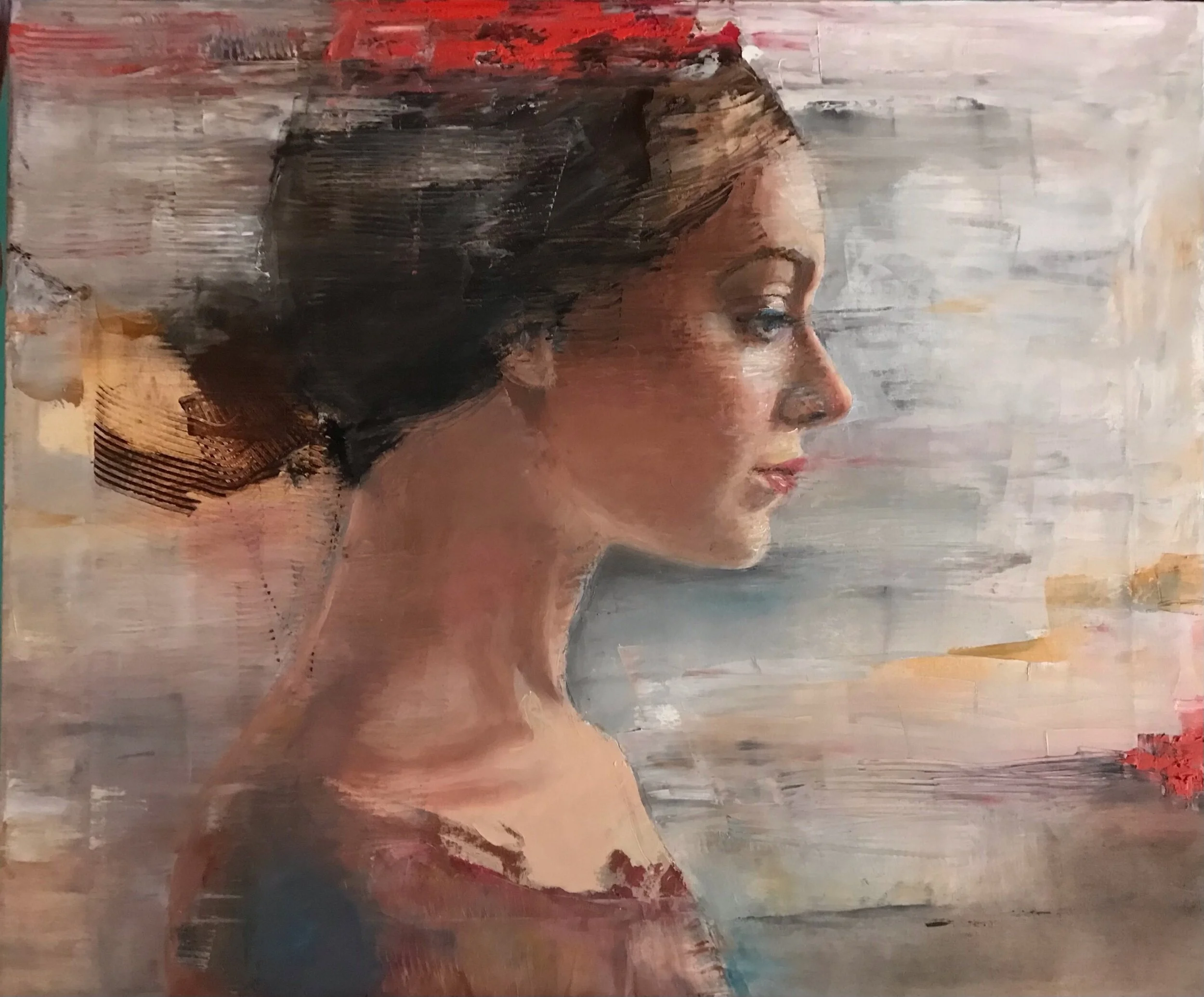 Profile of a Woman by Martha Escondeur