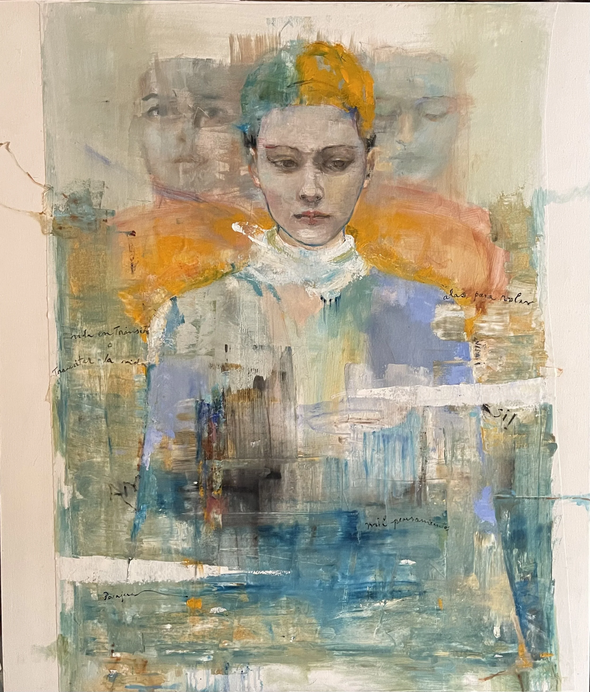 Contemplation in Layers by Martha Escondeur