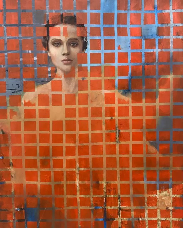Fragmented Portrait by Martha Escondeur