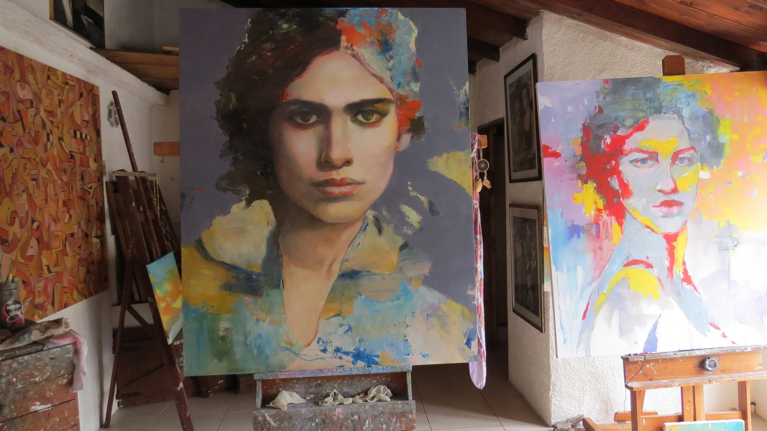 Portraits in Studio by Martha Escondeur