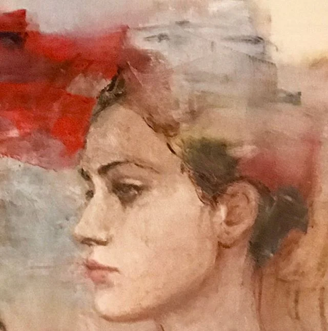 Portrait of a Woman in Profile by Martha Escondeur