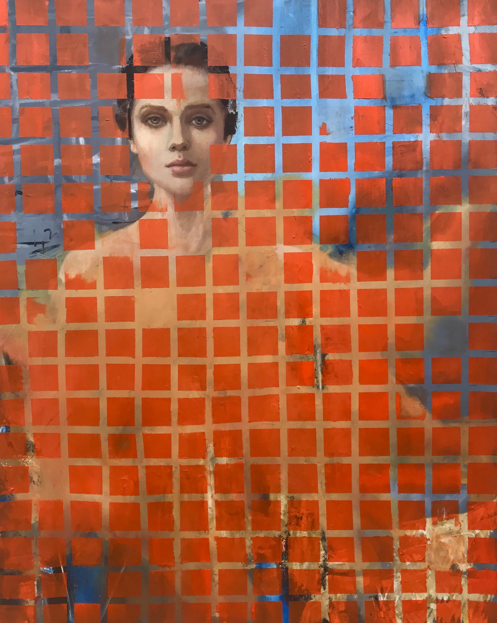Fragmented Portrait by Martha Escondeur