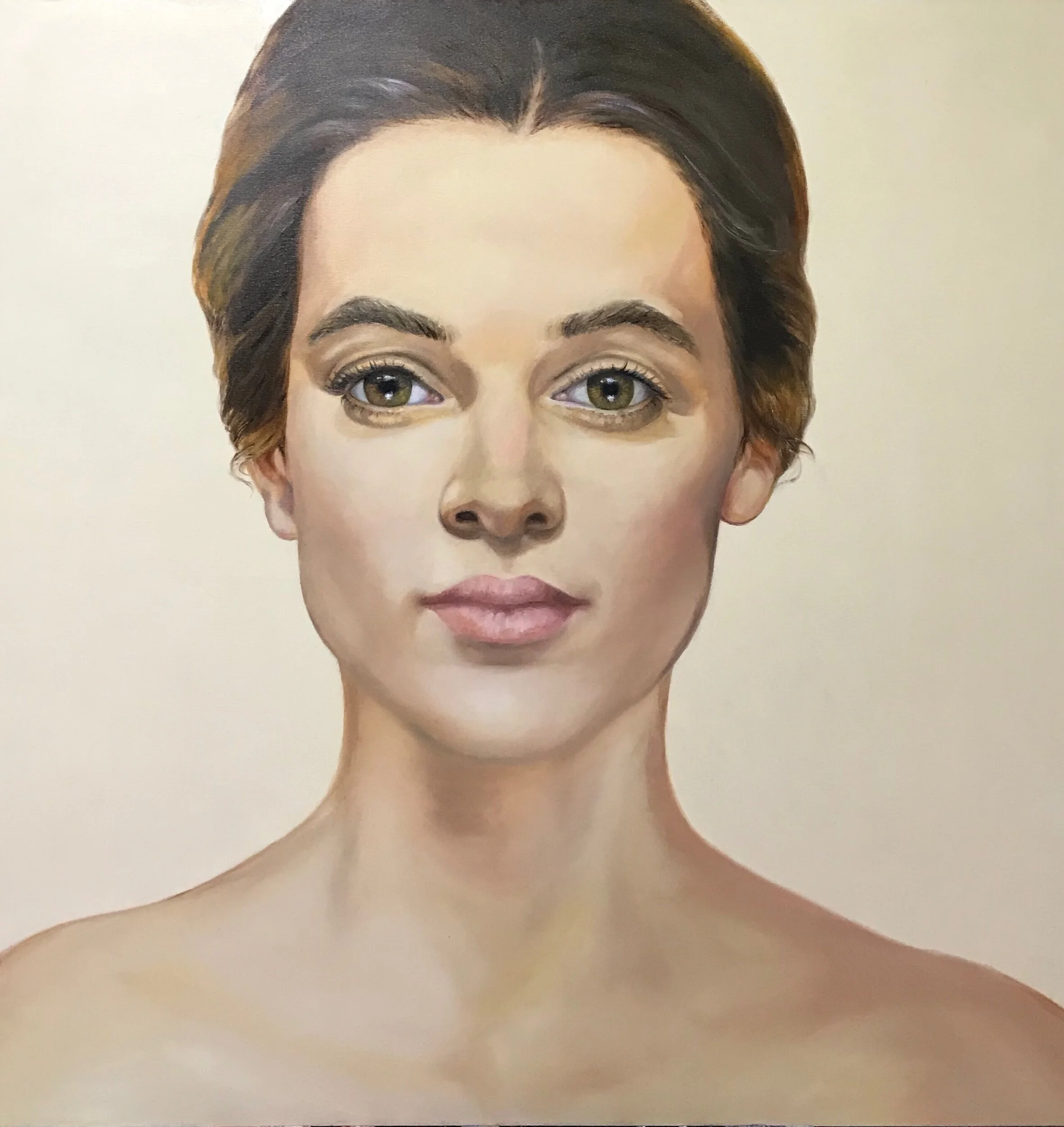 Portrait of a Young Woman by Martha Escondeur